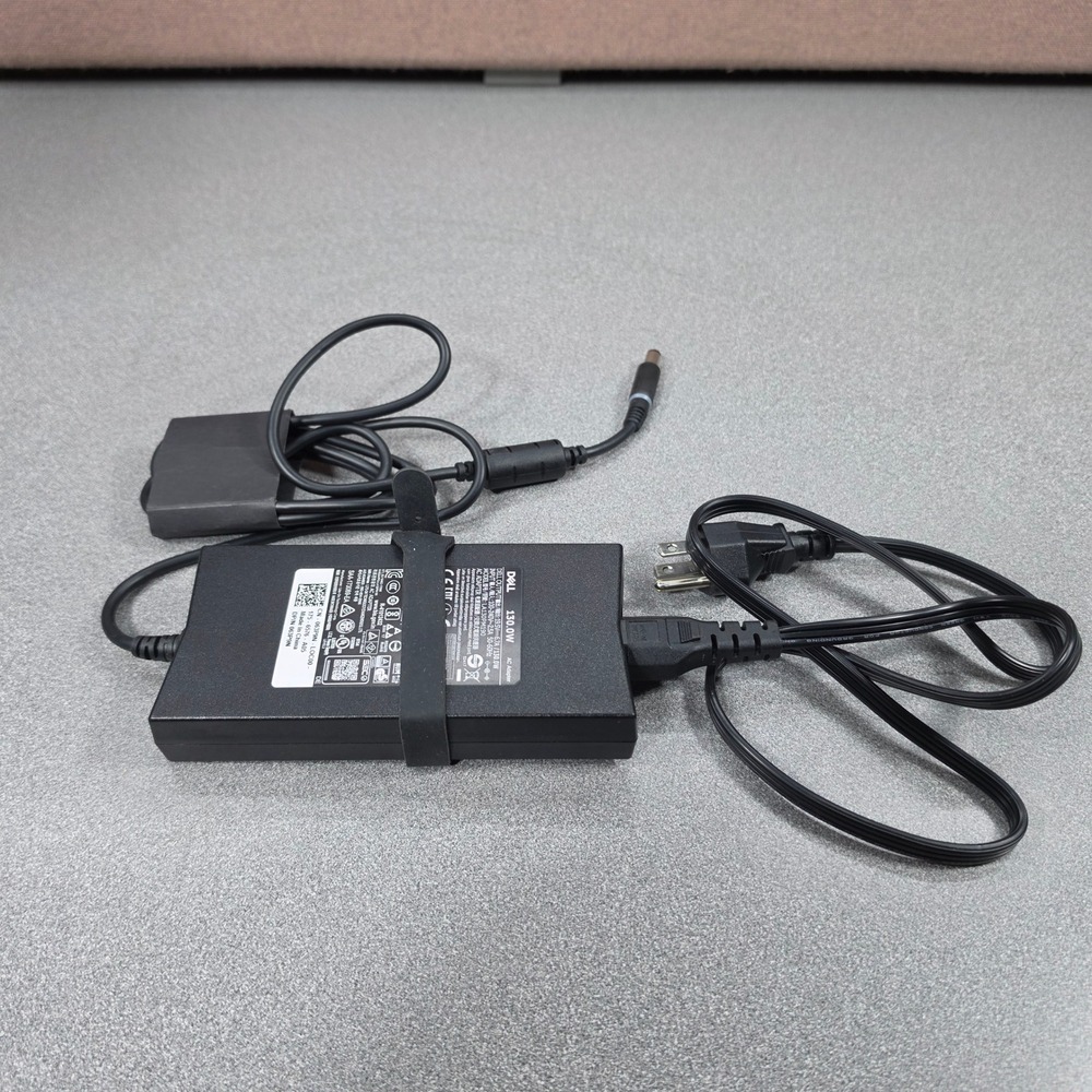Dell AC Adapter Laptop Charger 130W Black Excellent LA130PM190 063P9N 19.5V 6.7A - Picture 3 of 4